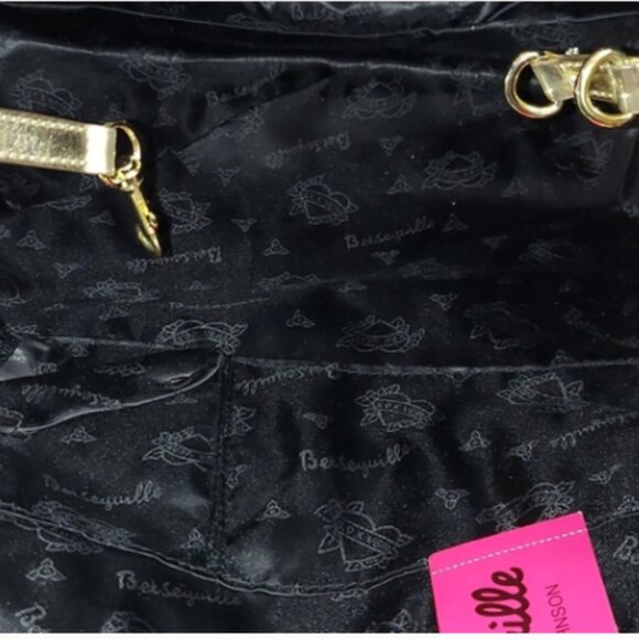 NWT Betsey Johnson BETSEYVILLE CALL ME PHONE TOTE - Picture 10 of 12
